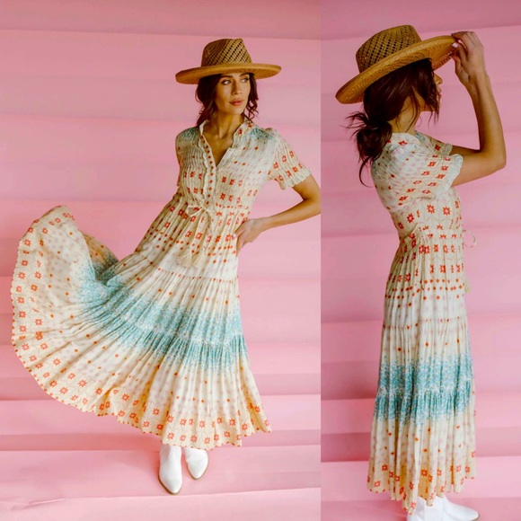 🆕 Free People’s Rare Feelings Maxi Dress - Picture 1 of 16